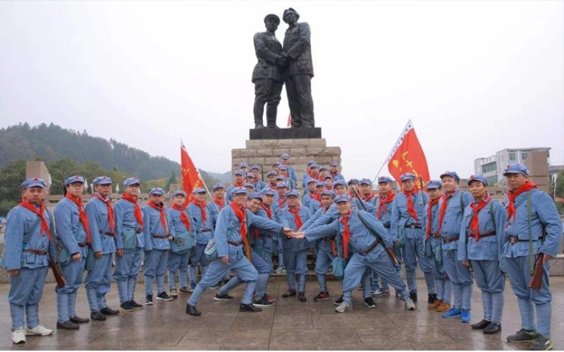 2018甘肅高校紅色之旅---（弘揚會師精神 傳承紅色基因）